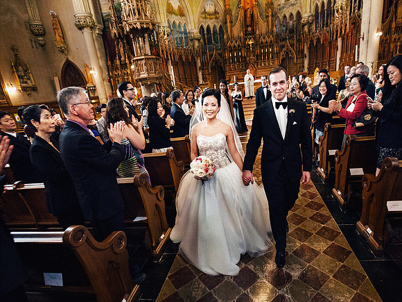 Wedding at Paroisse Saint-Viateur d'Outremont